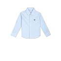 U.S. POLO ASSN. Boys Cotton Solid Regular Fit Shirt