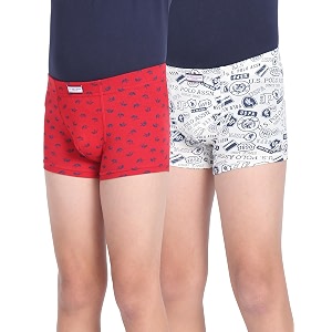 us polo assn boys mid rise cotton spandex okt01 trunks pack of 2