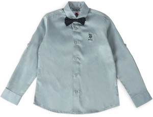 U.S. POLO ASSN. Boys Slim Fit Solid