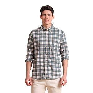 U.S. POLO ASSN. Checked Regular Fit Shirt