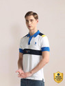 U.S. POLO ASSN. Colorblock Men Polo Neck