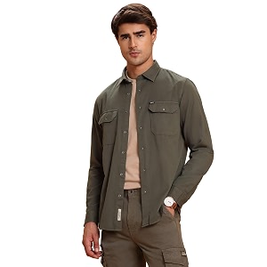 U.S. Polo Assn. Denim Co. Olive Solid