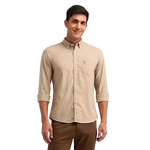 U.S. Polo Assn. Denim Co. Mens Beige