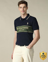 U.S. POLO ASSN. Embroidered Men Polo Neck