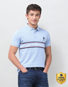 U.S. POLO ASSN. Graphic Print Men Polo