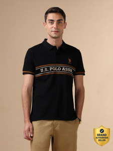 U.S. POLO ASSN. Graphic Print Men Polo