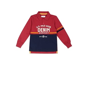 U.S. Polo Assn. Kids Boys Regular Fit