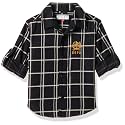 U.S. Polo ASSN. Boys Regular Fit Checkered Cotton Shirt