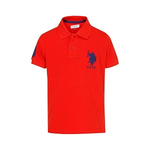 us polo assn kids polo t shirt for boys - 100 cotton embroidered logo short sleeve boys polo t shirts