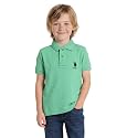 U.S. Polo ASSN. Kids Polo T Shirt for Boys - 100% Cotton, Embroidered Logo, Kids Polo T Shirt for Boys