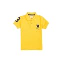 U.S. Polo ASSN. Kids Polo T Shirt for Boys - 100% Cotton, Embroidered Logo, Short Sleeve, Boys Polo T Shirts