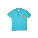 U.S. Polo ASSN. Kids Polo T Shirt for Boys - 100% Cotton, Embroidered Logo, Short Sleeve, Boys Polo T Shirts