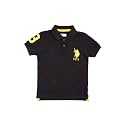 U.S. Polo ASSN. Kids Polo T Shirt for Boys - 100% Cotton, Embroidered Logo, Short Sleeve, Boys Polo T Shirts