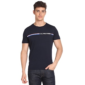 U.S. Polo ASSN. Knitted Cotton T-Shirts for