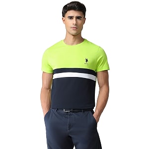 U.S. Polo ASSN. Knitted Slim Fit Cotton