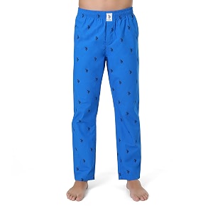 us polo assn i506 signature logo print cotton lounge pants