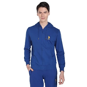 U.S. POLO ASSN. Mens Cotton Hooded Neck