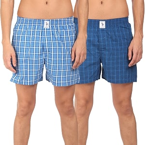 U.S. Polo ASSN. Mens Cotton Boxer Shorts