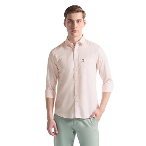 U.S. Polo ASSN. Mens Cotton Blend Regular