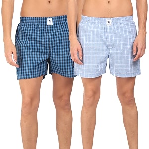 U.S. Polo ASSN. Mens Cotton Boxer Shorts