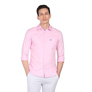 U.S. Polo ASSN. Mens Solid Spread Collar