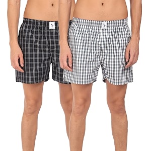 U.S. Polo ASSN. Mens Cotton Boxer Shorts