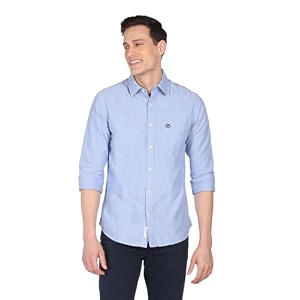 U.S. Polo ASSN. Mens Solid Spread Collar