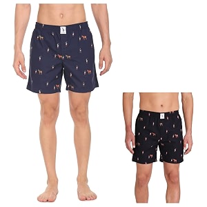 U.S. POLO ASSN. Mens Cotton Boxers Pack