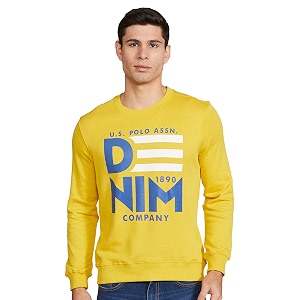 U.S. POLO ASSN. Mens Cotton Crew Neck