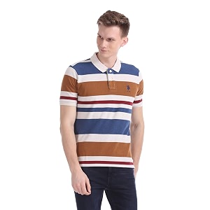 U.S. Polo Assn. Mens Solid Slim fit