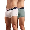 U.S. Polo ASSN. Men39s OET19 Striped Waistband