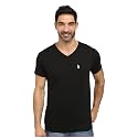 U.S. Polo Assn. Men's Solid V‑Neck T-Shirt