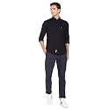 U.S. Polo ASSN. Men Cotton Solid Tailored