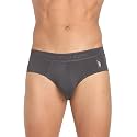 U.S. Polo ASSN. Men's AB001 Microfiber Brief with Quick Dry Feature - Pack of 1