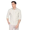 U.S. Polo ASSN. Men's Cotton Striped Slim Fit Shirt