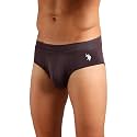 U.S. Polo ASSN. Men's AB001 Microfiber Brief with Quick Dry Feature - Pack of 1