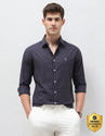 U.S. POLO ASSN. Men Checkered Casual Purple