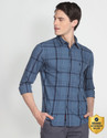 U.S. POLO ASSN. Men Checkered Casual Dark
