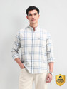 U.S. POLO ASSN. Men Checkered Casual Beige