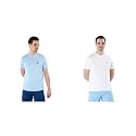 U.S. POLO ASSN. Men Cotton Crew Neck Embroidered Logo I633 Lounge Regular Fit T-Shirt () (Pack of 2)