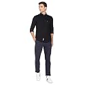 U.S. Polo ASSN. Men Cotton Solid Tailored