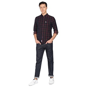 U.S. POLO ASSN. Men Jogging Suit Checkered
