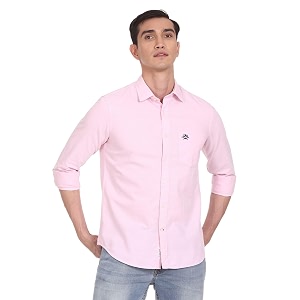 U.S. Polo ASSN. Mens Solid Spread Collar
