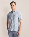 U.S. POLO ASSN. Men Printed Casual Blue