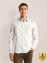 U.S. POLO ASSN. Men Printed Casual Grey