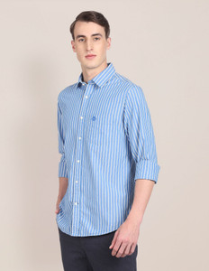 U.S. POLO ASSN. Men Regular Fit Striped