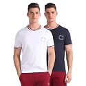U.S. Polo ASSN. Mens OEE01 Striped Neck