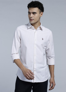 U.S. POLO ASSN. Men Self Design Casual