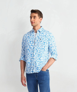 U.S. POLO ASSN. Men Slim Fit Floral