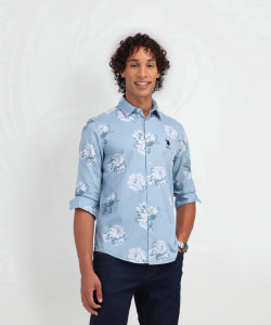 U.S. POLO ASSN. Men Slim Fit Floral